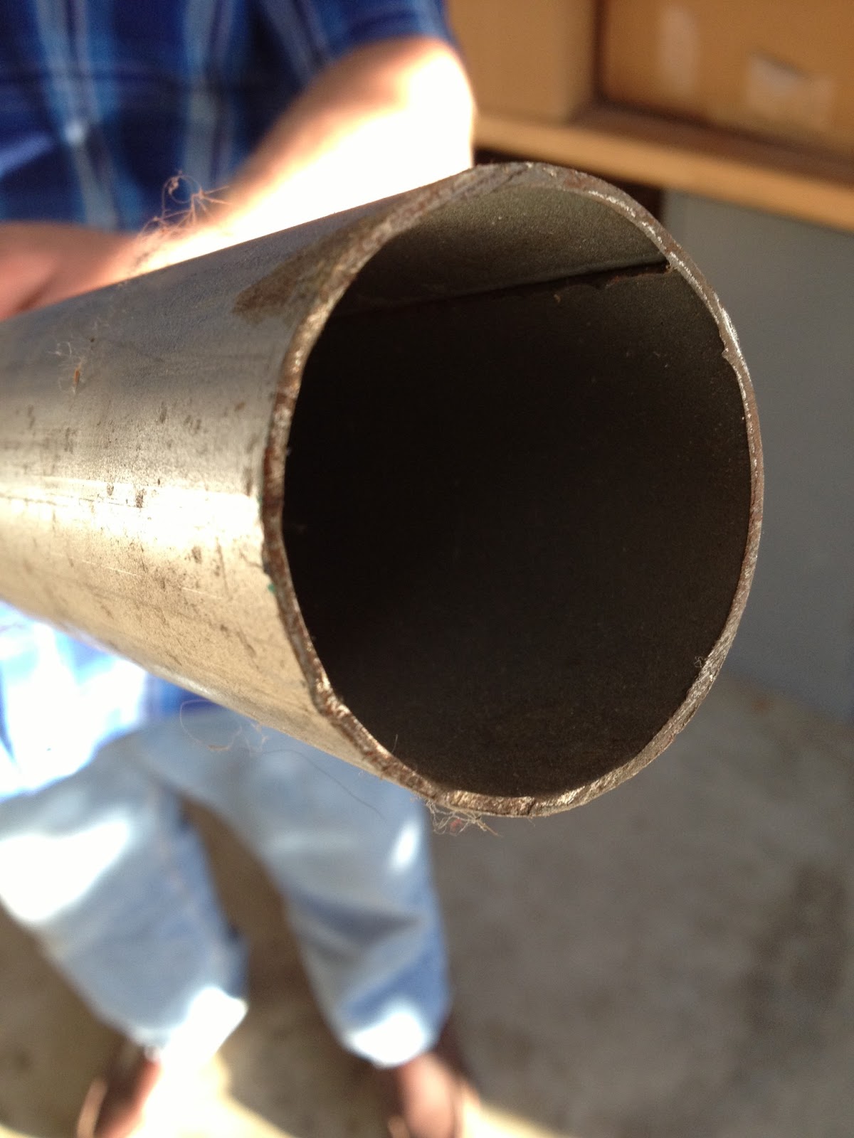 San Jose HPV Club Muffler Tubing!