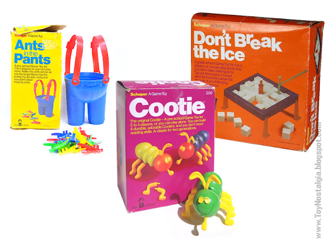 Schaper Board Games Cootie Ants in the Pants Dont break the ice Schaper Board Games Cootie Ants in the Pants Dont break the ice