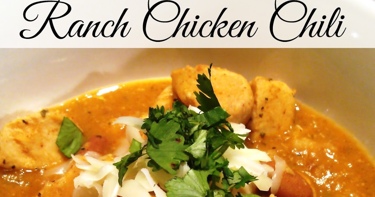 South Your Mouth Ranch Chicken Chili