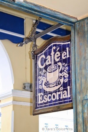skære patrulje Amorous Tara's Dolce Vita: Café el Escorial, Havana, Cuba
