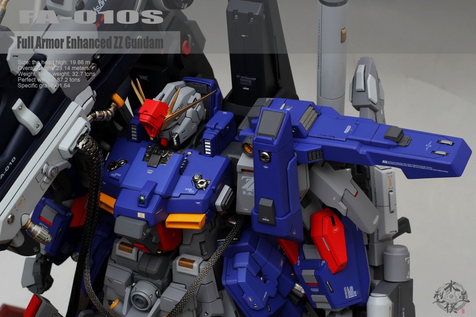Custom Build: 1/72 FA-010S Full Armor ZZ Gundam [Detailed]