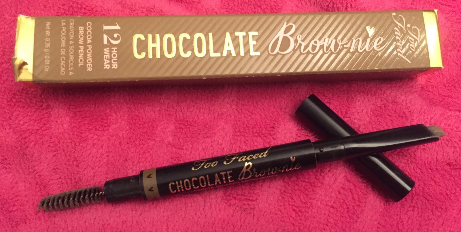 Too Faced Chocolate Brow Nie Cocoa Powder Brow Pencil Diane Mary S Take On Beauty