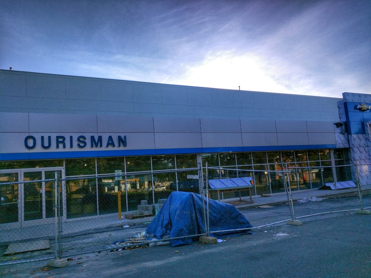 Rockville Nights: Rockville construction update: Ourisman Chevrolet