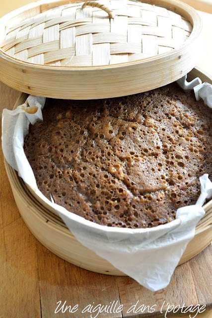 Ma Lai Gao (馬拉糕), gâteau malais (cuit à la vapeur)