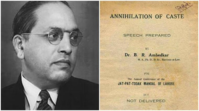 B R Ambedkar “The annihilation of caste.” B R Ambedkar “The annihilation of caste.”