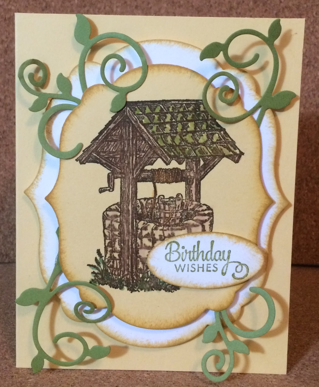 Kathie's Cards Birthday Wishing Well for Birthday Wishes