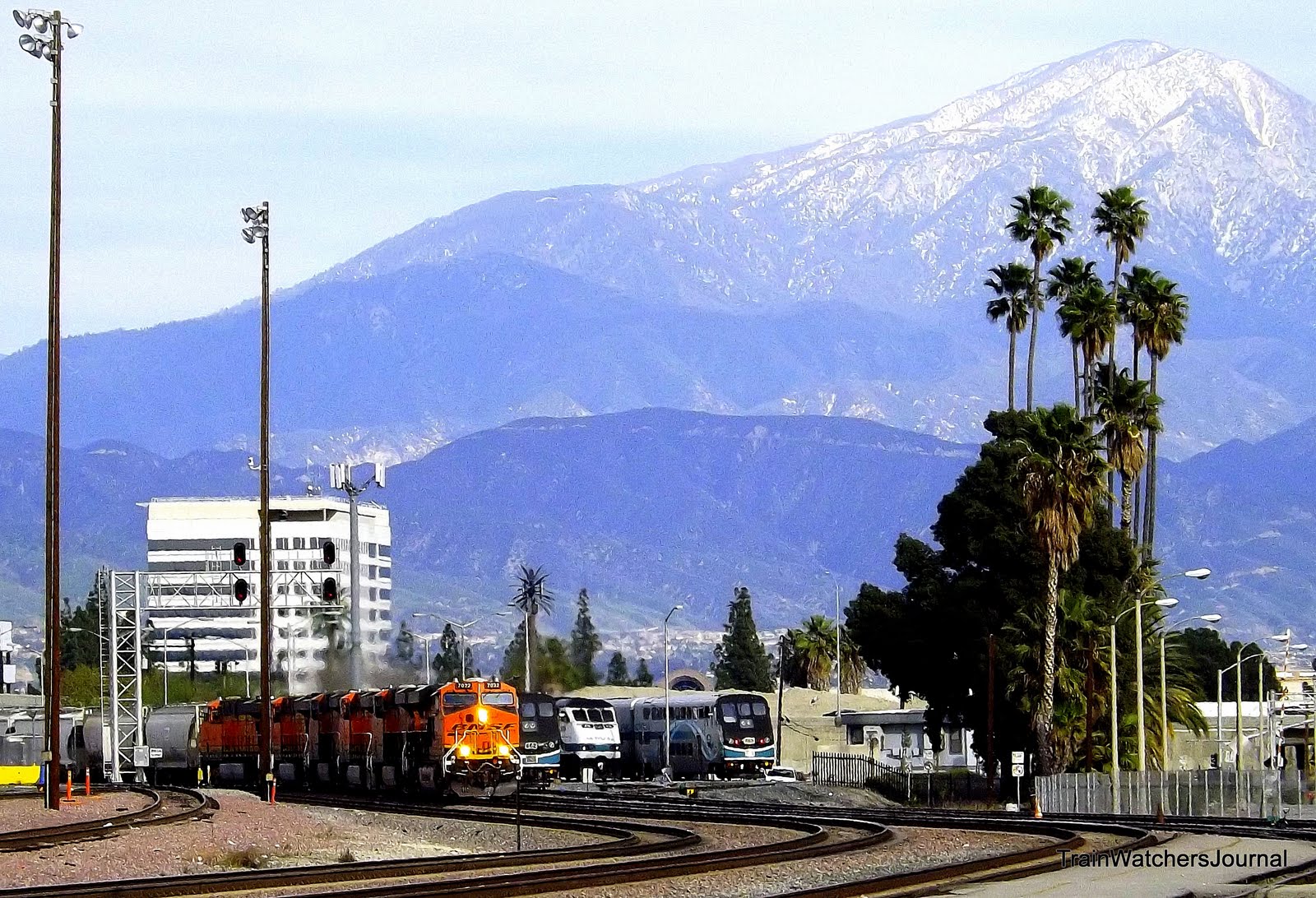 TrainWatchersJournal San Bernardino Mountains More SoCal Peaks