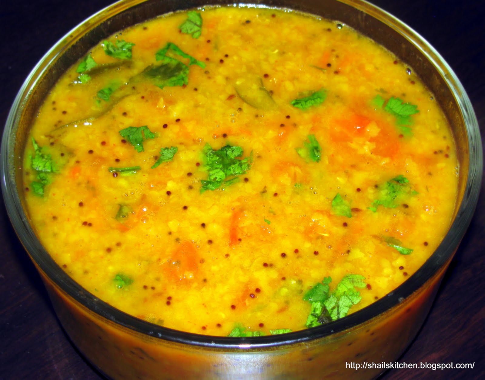 Shail de Cuisine Tomato Pappu ( Tomato Dal )