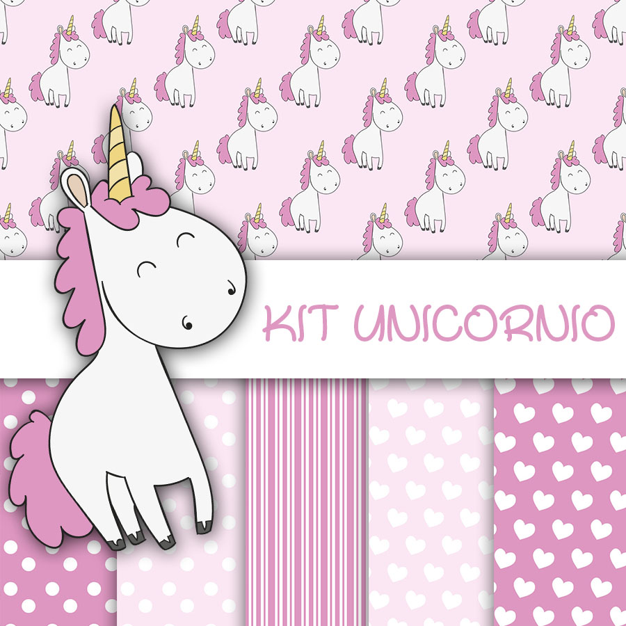 KIT UNICORNIO GRÁTIS