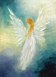 angel spiritual painting marina healing petro oil signed framed easy paintings angels simple canvas angelic prints paint adventures daily