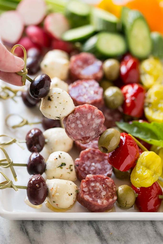 Antipasto Skewers RECIPES DELICIOUS CUISINE