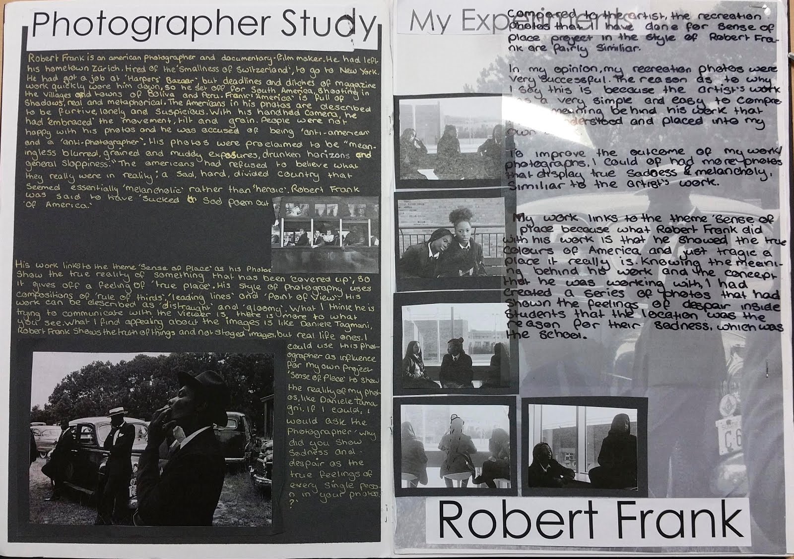 GCSE Photography: UNIT 1 - Sense of Place