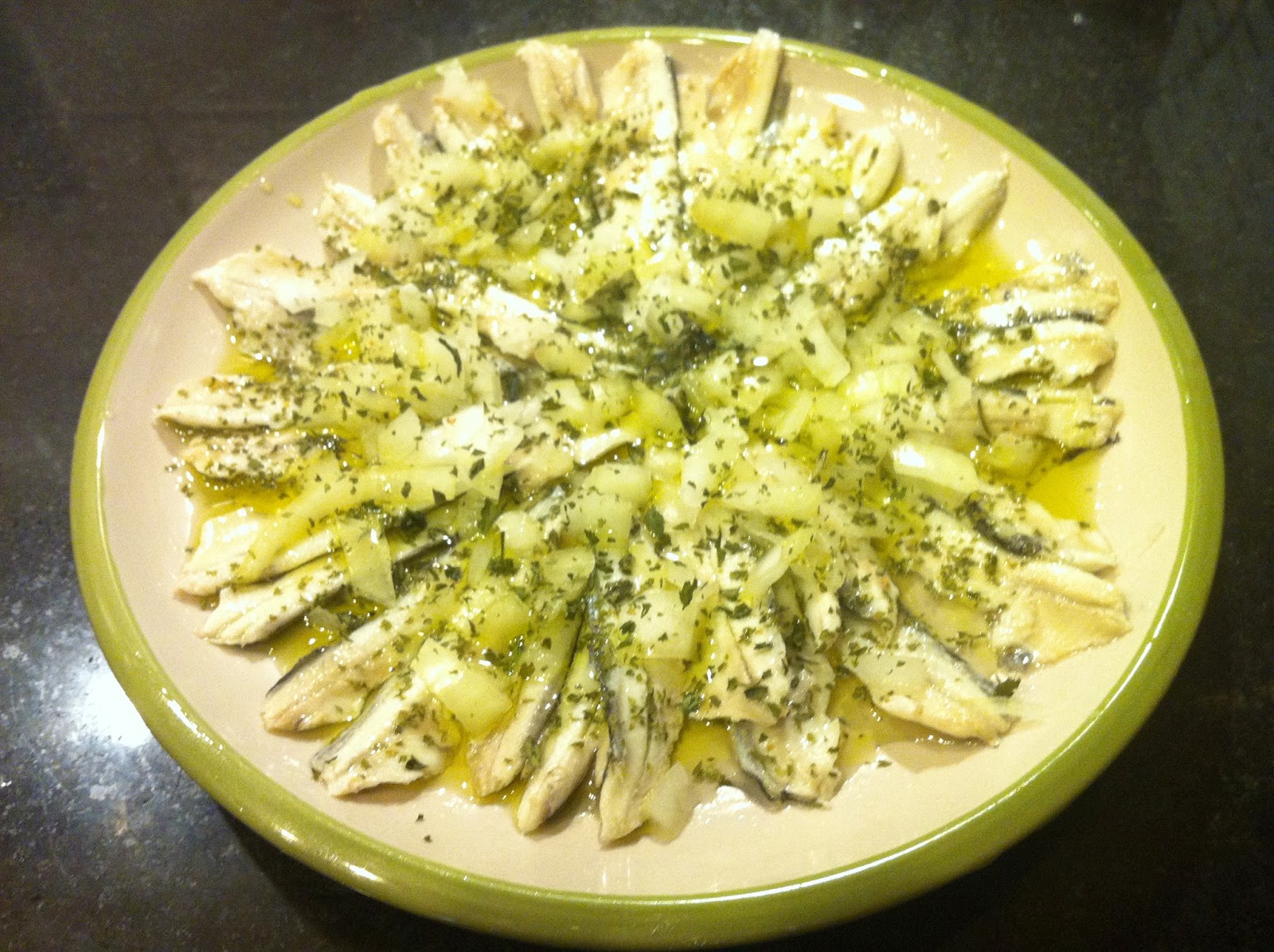Don Victor's Homemade Spanish Cuisine 28 MARINATED ANCHOVIES FILLETS
