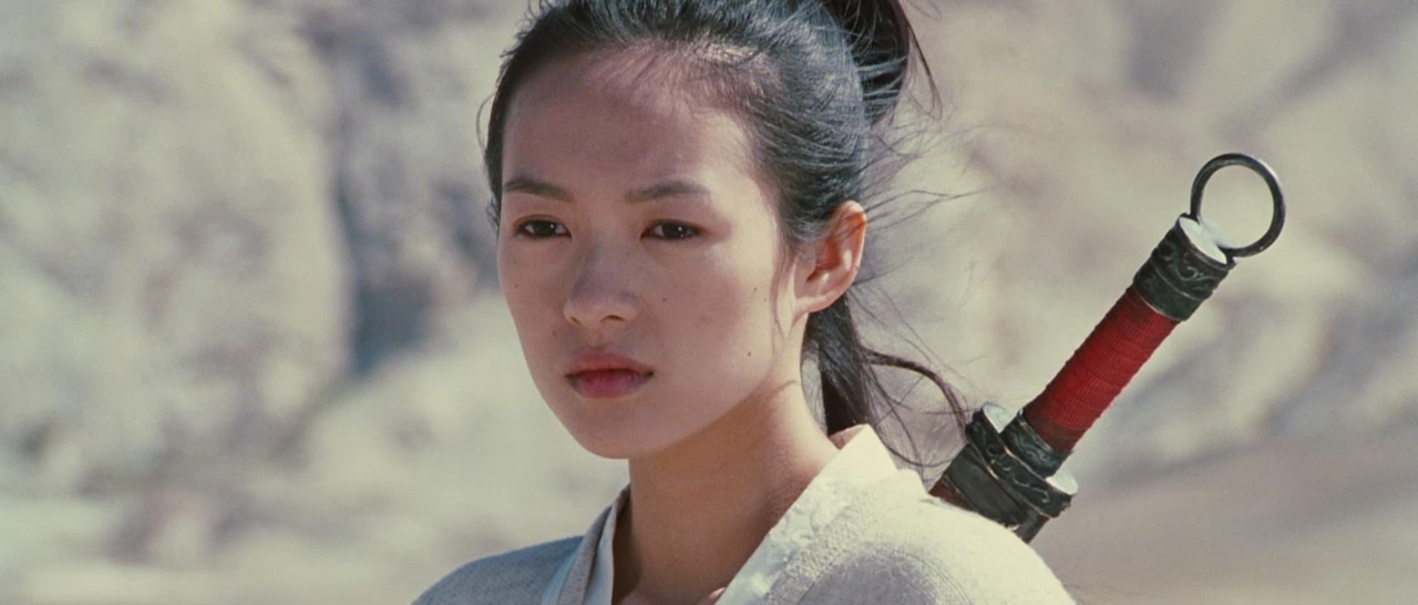 Films Et Séries Tv Avec Zhang Ziyi Movie and TV Cast Screencaps: Zhang Ziyi as Moon / Hero (2002) / 27