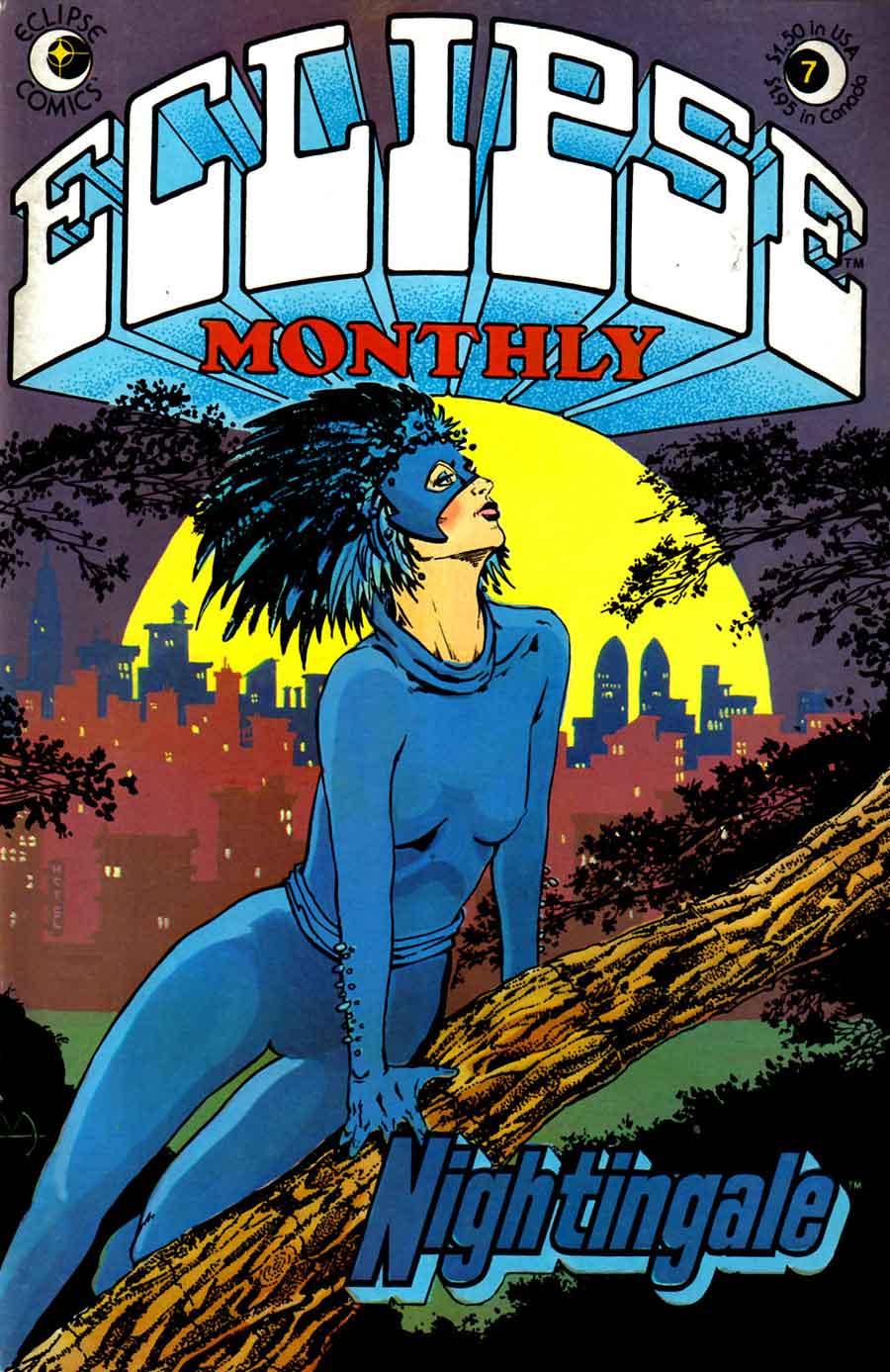 Eclipse Monthly 7 Marshall Rogers cover Pencil Ink