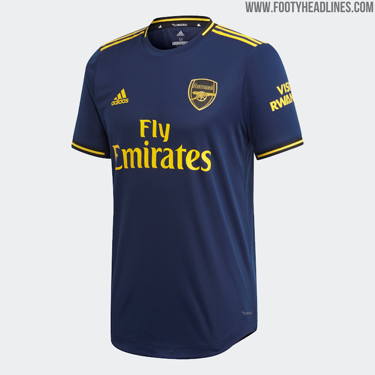 arsenal blue jersey 2019