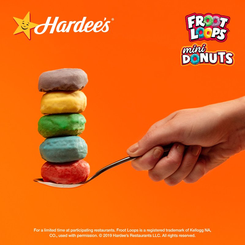 Batson's Blog Hardee's Fruit Loop minidonuts reviewed.