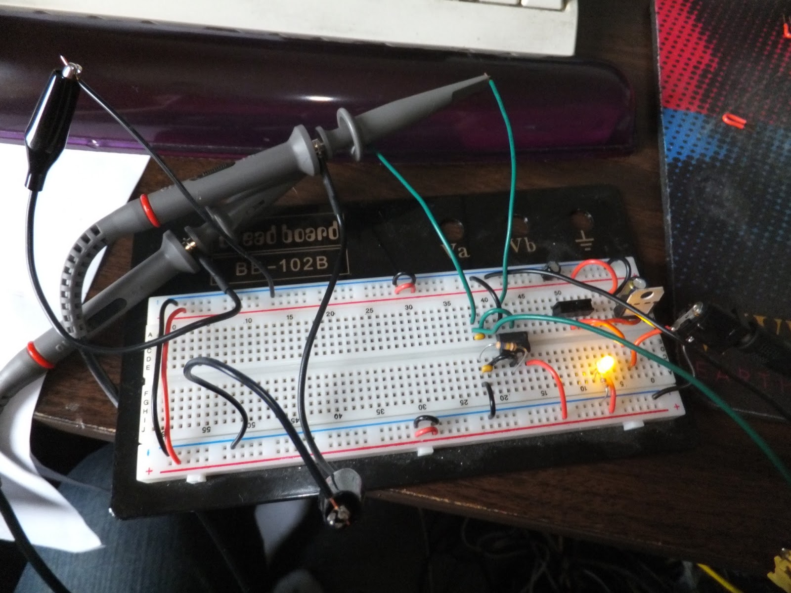 Matt Ownby's Cool Projects Got oscilloscope, captured NTSC signal