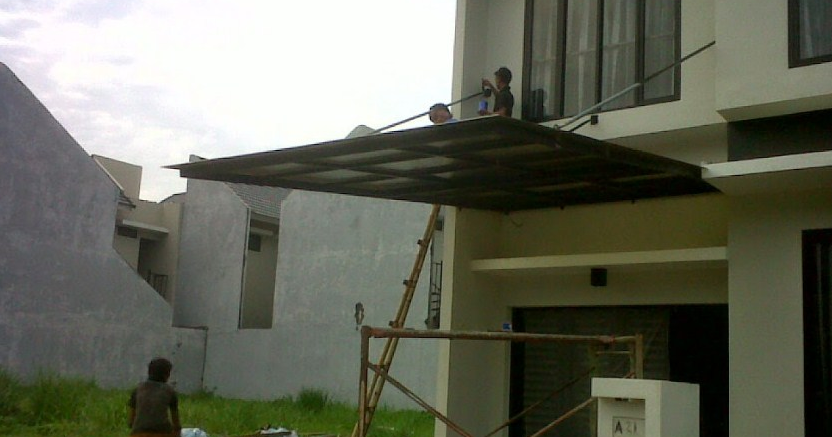 Inspiration Cara Pasang Kanopi Baja Ringan Tanpa Tiang