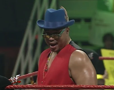 WWE / WWF Survivor Series 1999 - D'Lo Brown and his team dressed up like pimps