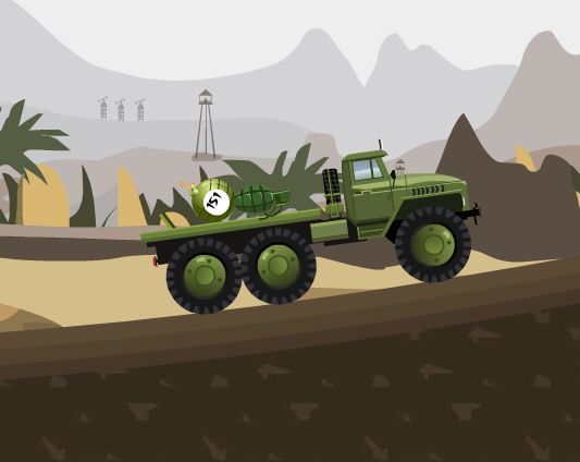 Truck Game: Bomb Transport 2 - Truck Game