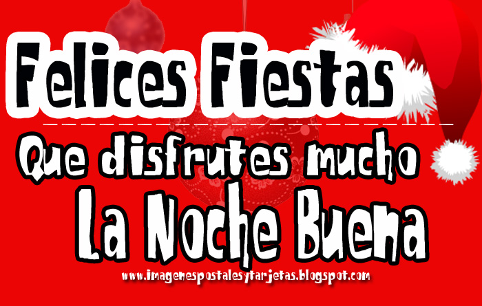 Feliz noche buena y navidad picture #119265606 Postal de Navidad: Que disfrutes mucho la noche buena | Dibujos