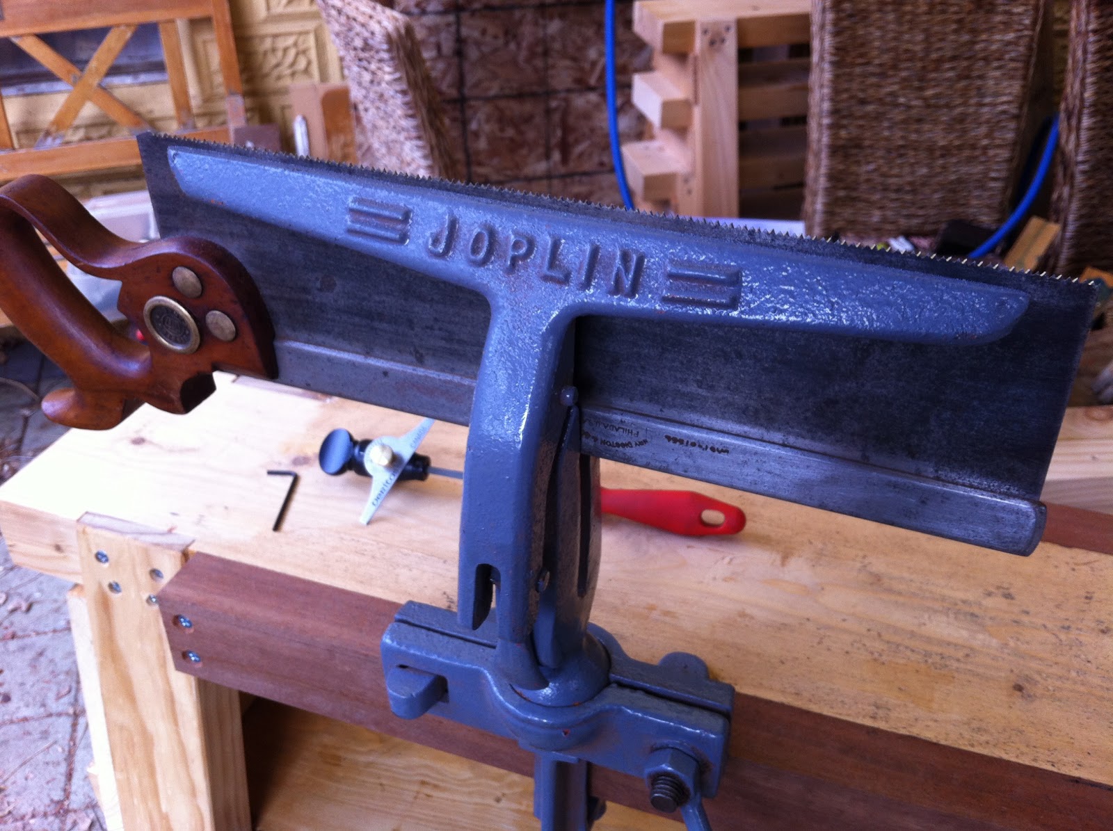 The Joy of Wood Saw sharpening... a balance between rake, fleam, and set.