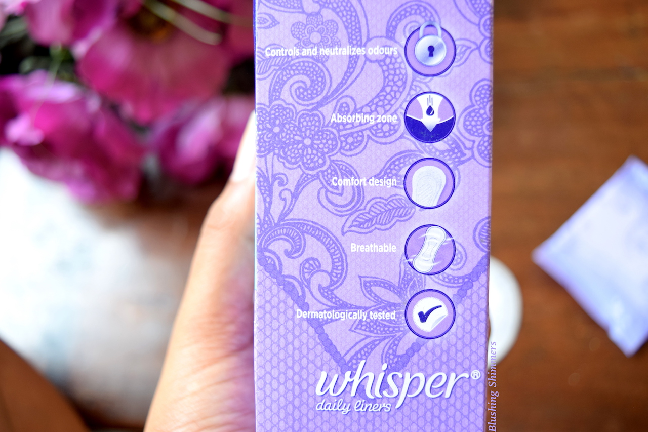 Whisper Panty Liners Review