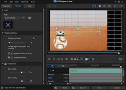 powerdirector animation background droid bb own zoom scroll need