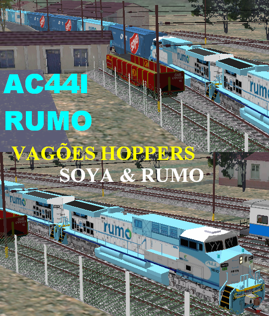 Locomotivas p/ openBVE !!!: Download Dash-9 Brasil