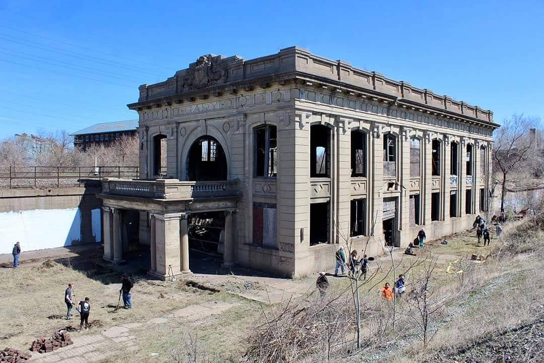 Just A Car Guy the ruins of Union Station in Gary, Indiana were sold