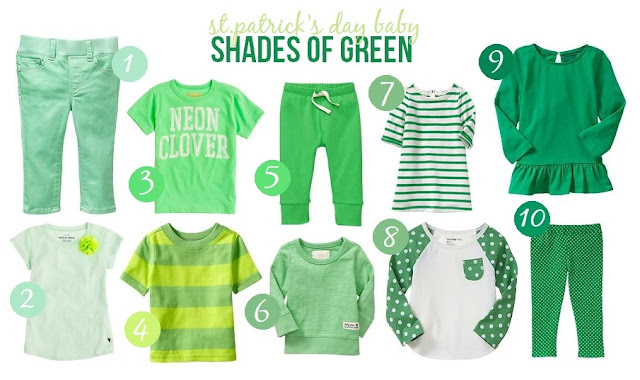 baby clothes for st. patricks day