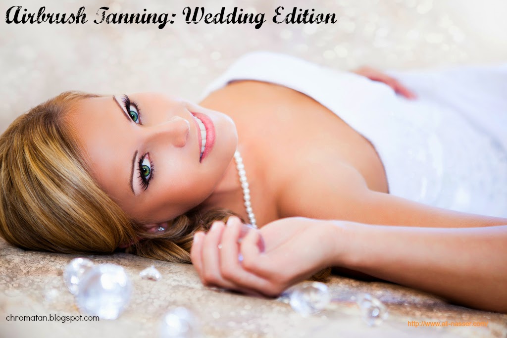 ChromaTan Blog Airbrush tanning wedding edition