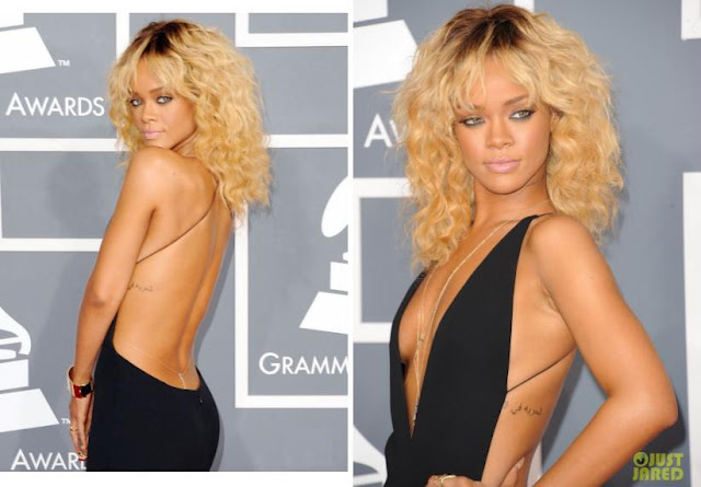 Rihanna's Blonde Hair Journey on Instagram - wide 4