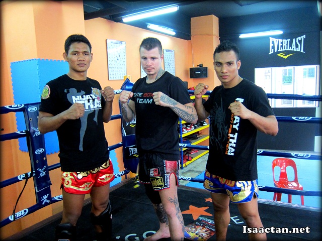 Muay Thai fighters, all ready for the upcoming Thailand vs Challenger Series tomorrow