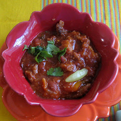 picada carne chili beans dozen baker