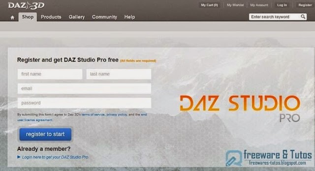 Offre promotionnelle : DAZ Studio Pro 4 gratuit !