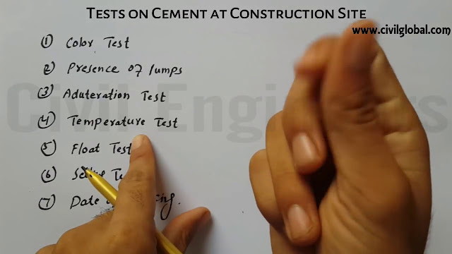 How to Check Good Quality Of Cement - Engineering Society