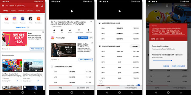 Cara Download Video Youtube Dengan Videoder APK Cara Download Video Youtube Dengan Videoder APK