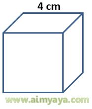  bangkit ruang tiga dimensi yang dibatasi oleh enam bidang sisi yang semuanya berbentuk per Rumus Volume Kubus