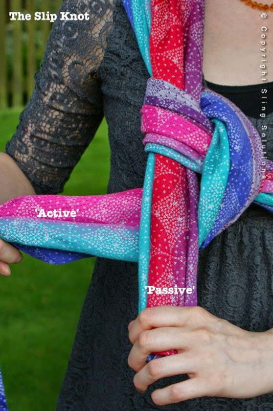Sling Solutions Babywearing Consultancy Tutorial Slip Knot Hip Carry