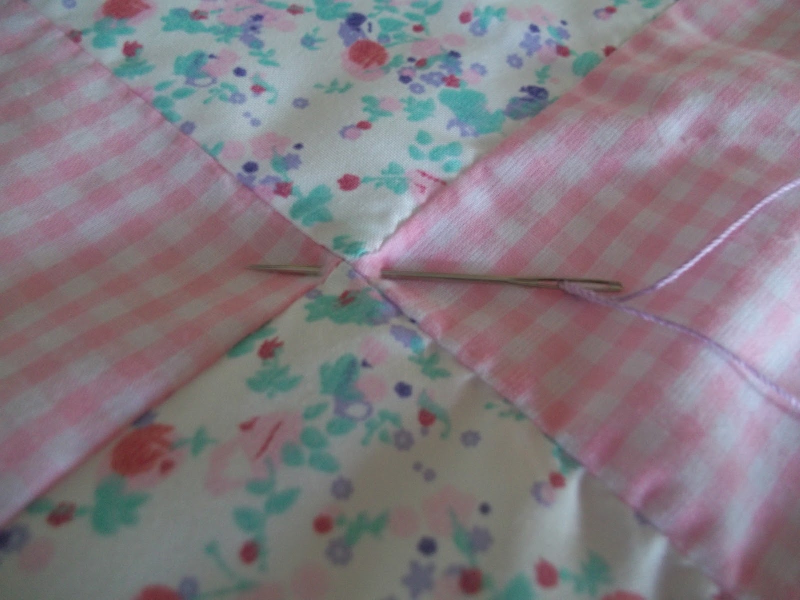 Hand Tying Quilts Life After Laundry