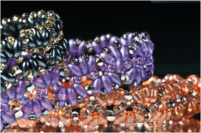 Preciosa's New Twin Beads and Stunning Bead Work Tutorials The