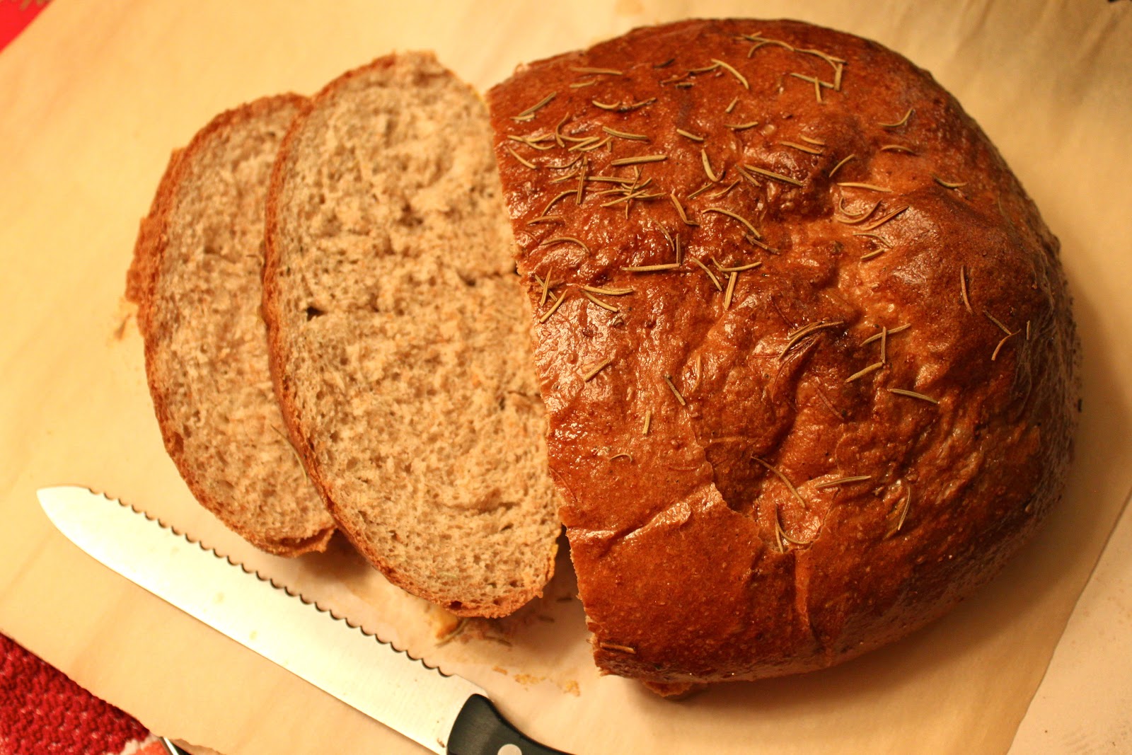Explore Love Eat Rosemary Olive Oil Bread
