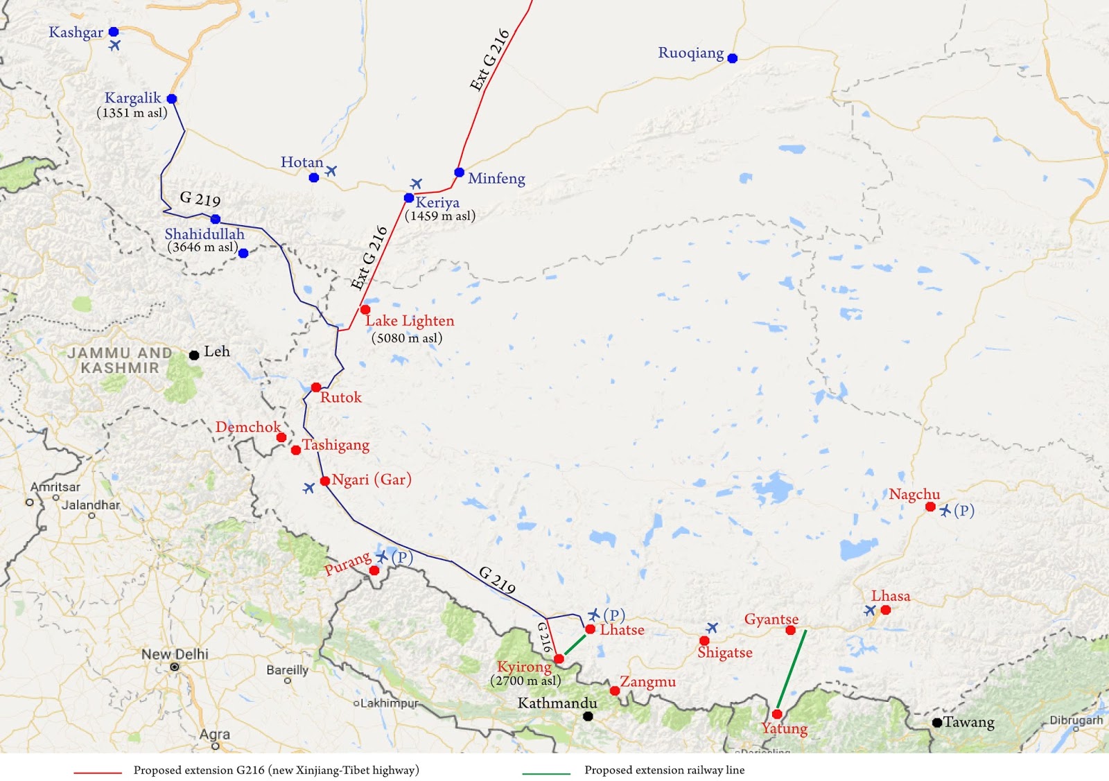 Claude Arpi A New Xinjiang Tibet Nepal Highway