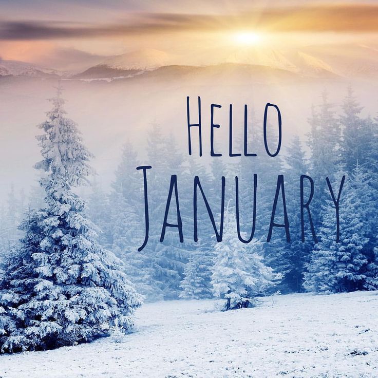 WELCOME JANUARY WELCOME JANUARY