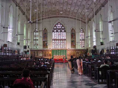 Historical St Paul Cathedral Kolkata Calcutta Navrang