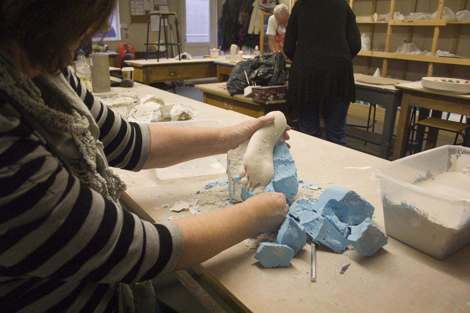 LCFE art & design {AD4 Sculpture} Body Casts