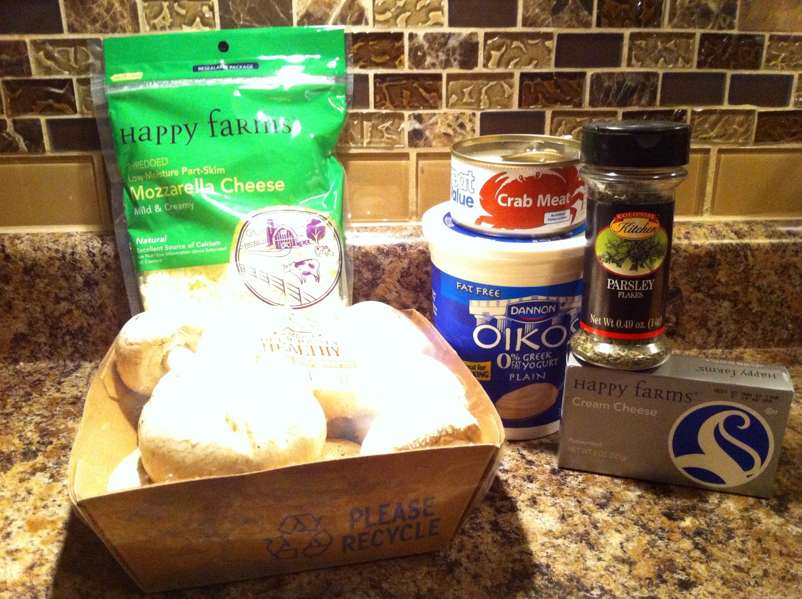 Passionista: Crab Stuffed Mushrooms