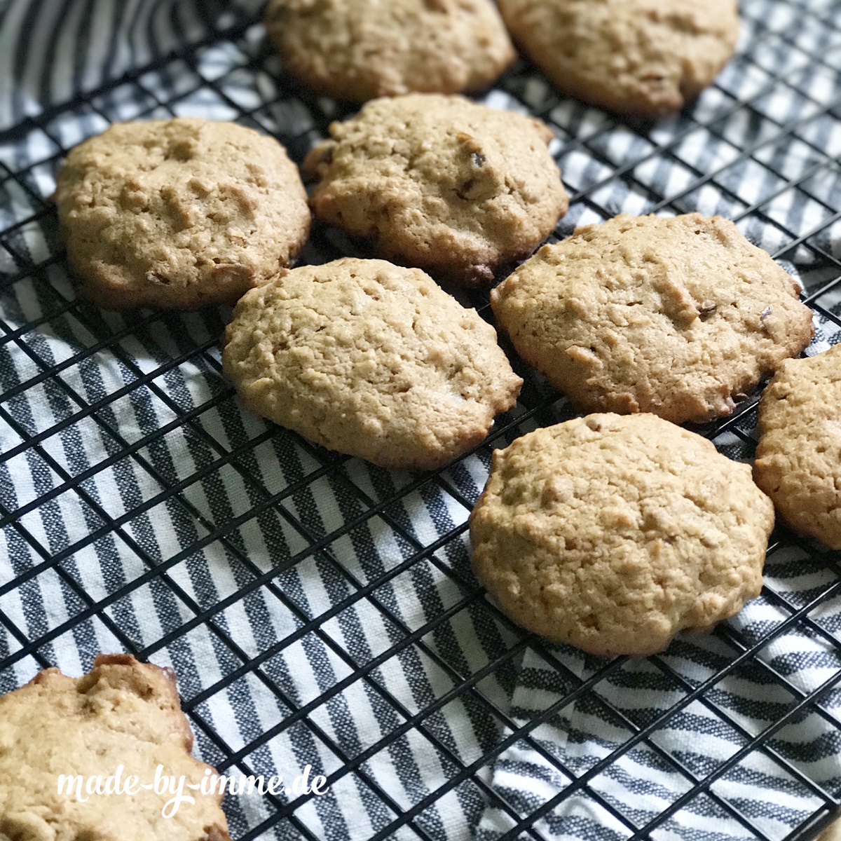 Healthy Eating - Kekse mit Datteln &amp; Haferflocken | made-by-imme.de